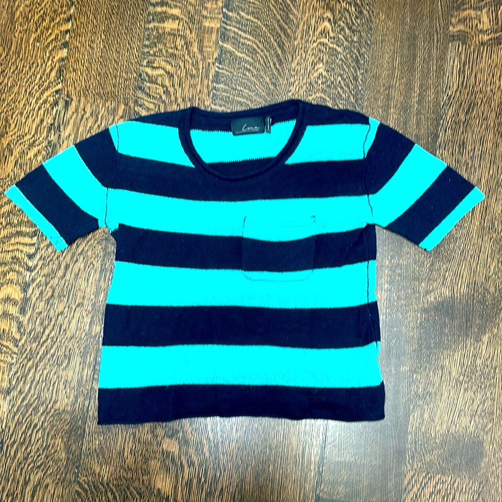 Line Sweater - 100% Cashmere